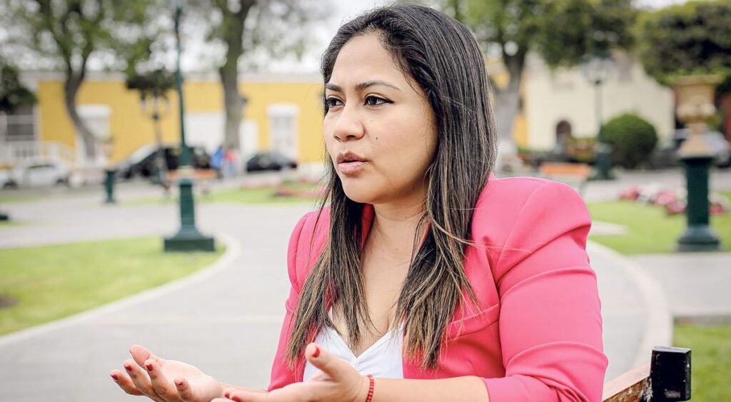 Congresswoman Heydy Juárez defends herself after accusations of audio leak