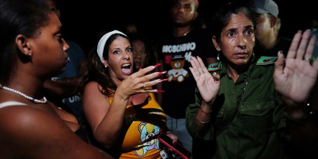 Cubans protest in Havana against prolonged blackout after Hurricane Ian