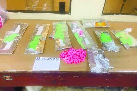 DNCD ocupa 6 mil pastillas presumiblemente de éxtasis