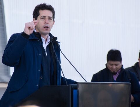 De Pedro and the governors of the Norte Grande visit Microsoft and Space X