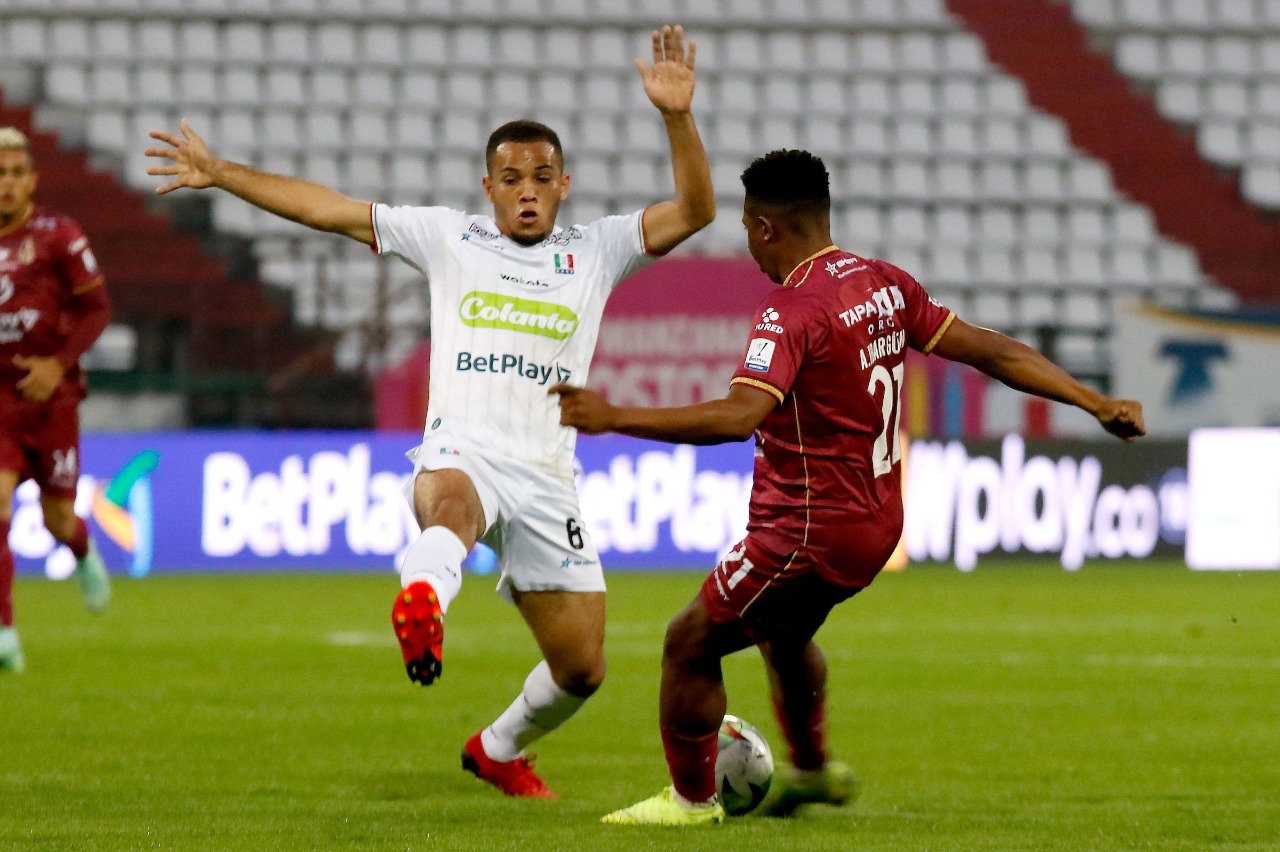 Deportes Tolima defeated Once Caldas 1-0 in Ibagué