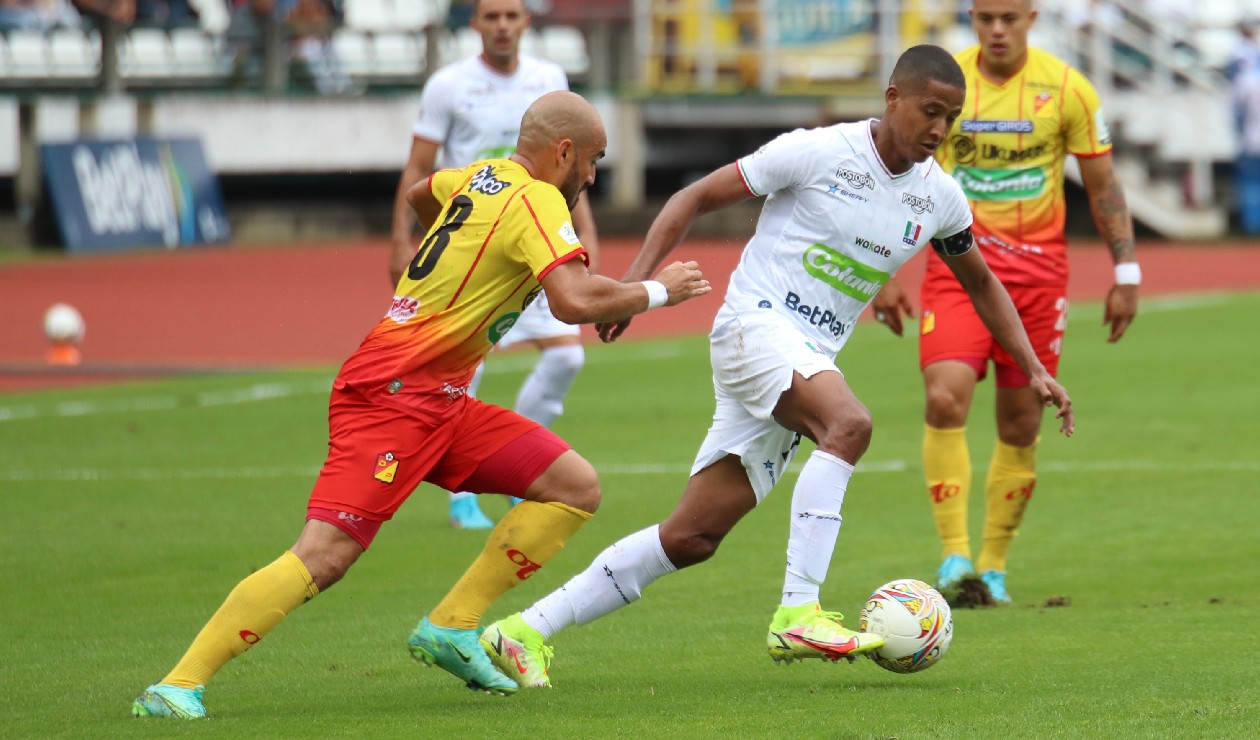 Deportivo Pereira draws 1-1 with Once Caldas at the Hernán Ramírez Villegas