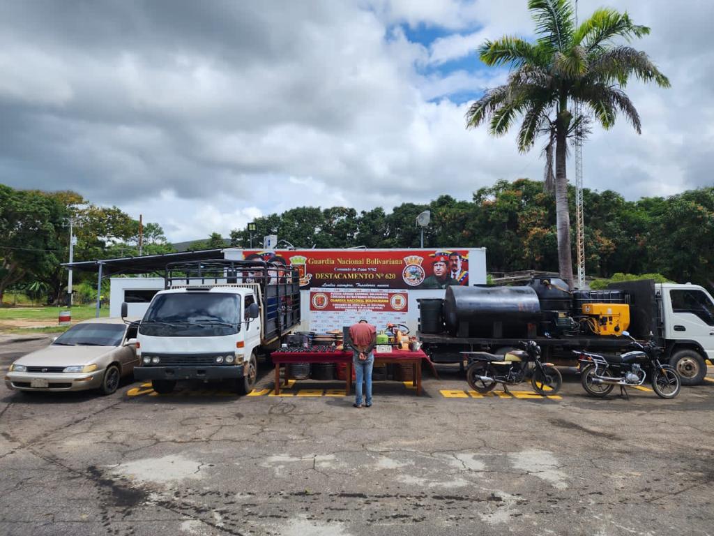 Dismantled situational room of the El Ciego gang