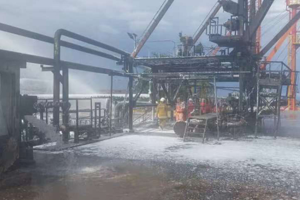 Fire at PDVSA Guaraguao dock, in Anzoátegui, "was totally suffocated"