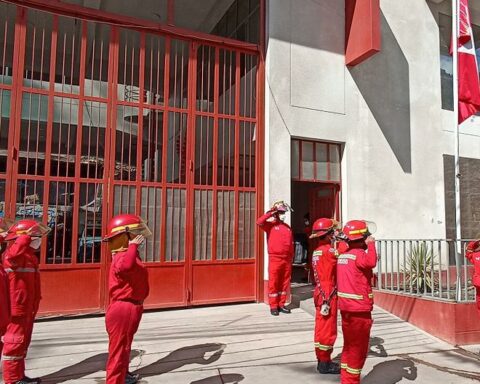 Firefighters: Courageous work at the service of the population of Huancavelica