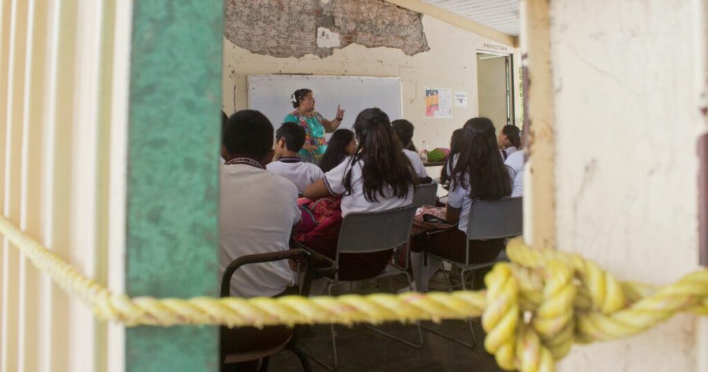 Five years have passed since the 19S earthquake and there are still schools that are still damaged