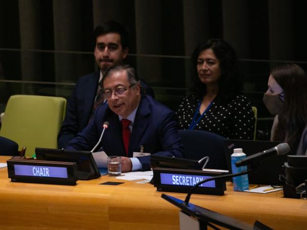 Follow Gustavo Petro's speech before the UN Assembly live