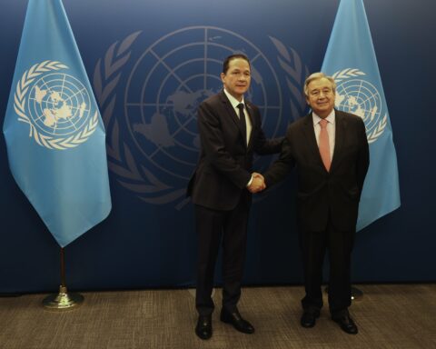 Foreign Minister Faría held a meeting with the UN Secretary General