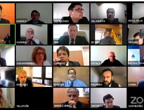 Garro's lawyer began his argument with a rejection of the attack on Cristina