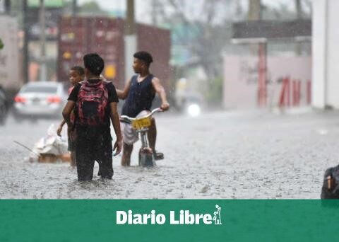 Hailstorm, rains and winds affect the municipality of Santiago