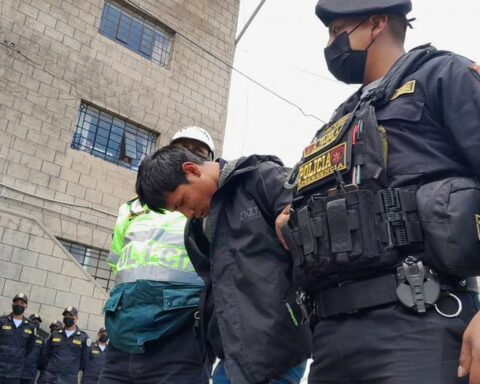 He steals since he was 13 years old and at 18 he falls by GPS of cell phone stolen in Huancayo