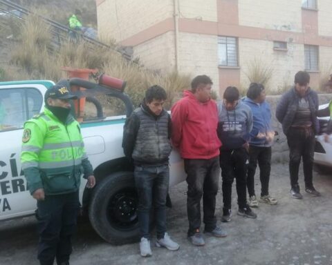 La Oroya: A gang of highway robbers “Los Malditos” are captured by bullets