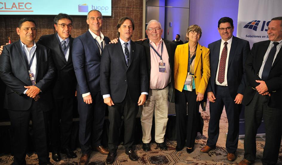 Lacalle Pou participated in the 59th meeting of the Latin American Commission of Fuel Entrepreneurs