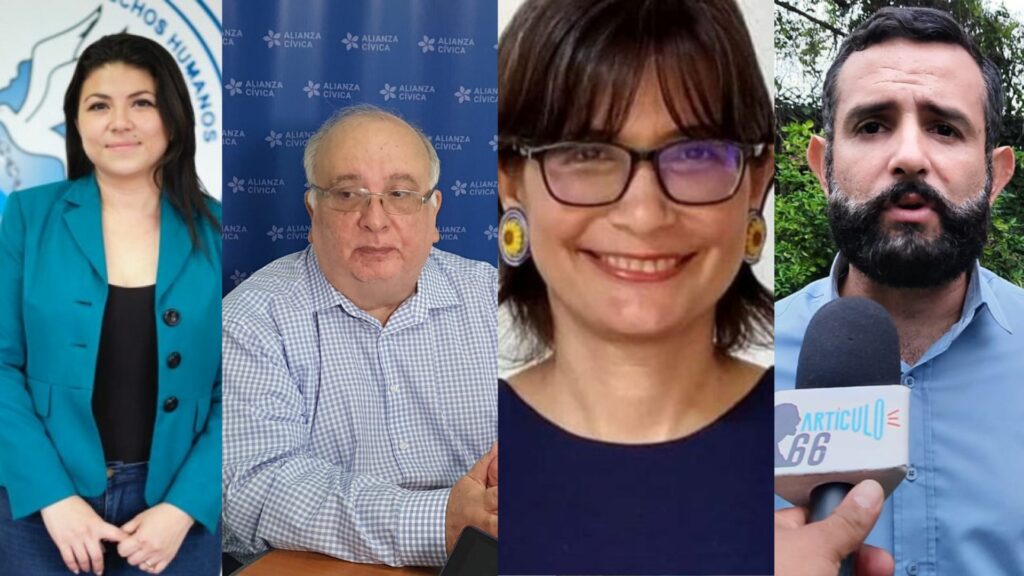 Lawyers denounce the imprisonment of six Nicaraguan jurists