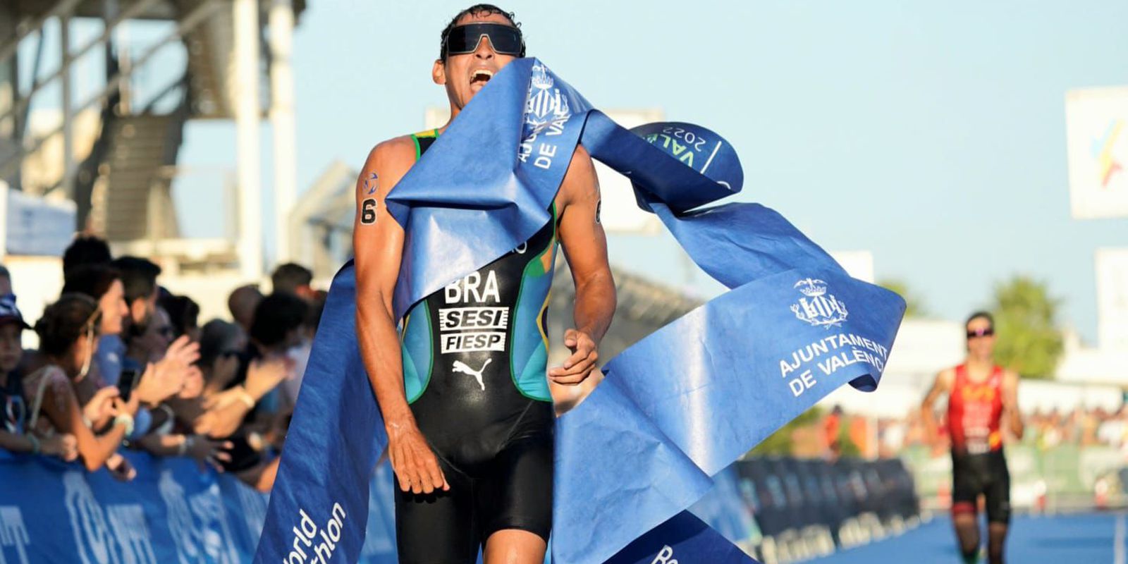 Manoel Messias wins the Valencia stage of the Triathlon World Cup