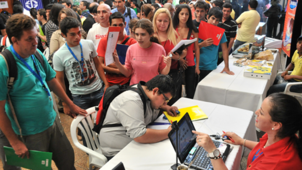 Massive turnout at youth employment fair