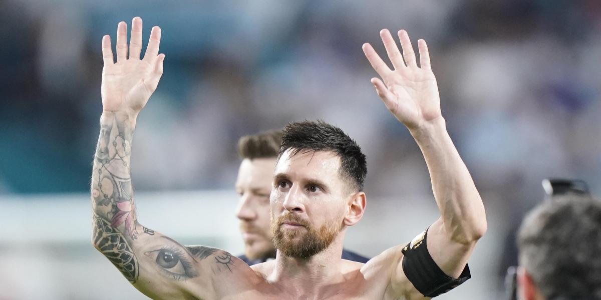 Messi: “This year I feel very good and I enjoyed myself again”