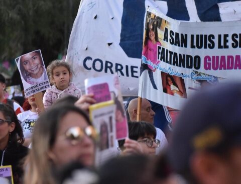 New march in San Luis 15 months after the disappearance of Guadalupe Lucero