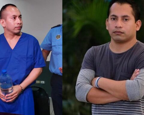 Nicaraguan regime shows Álex Hernández, with visible weight loss