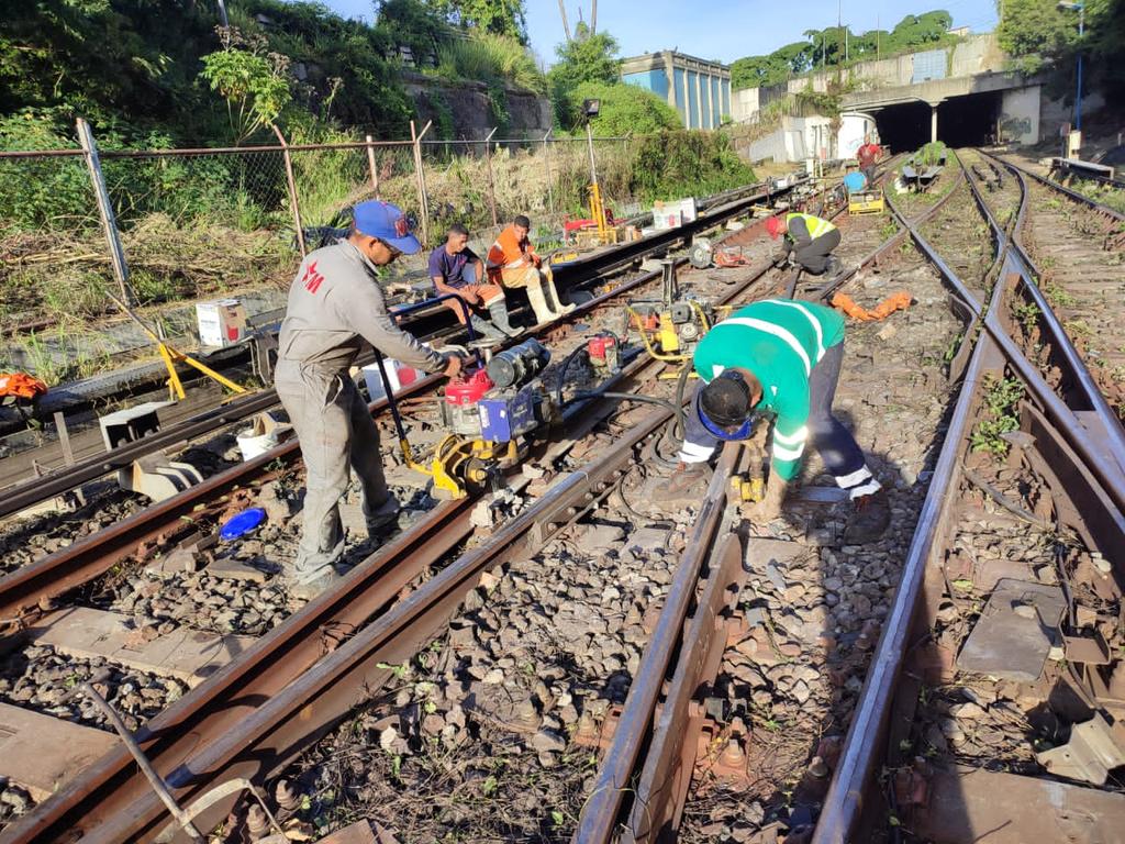 Normalized service of Line 1 of the Caracas Metro