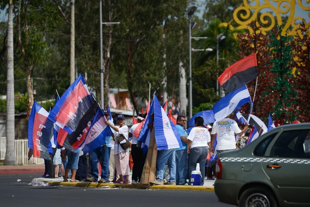 "Not even the Sandinistas can protest in Nicaragua anymore... we feel cornered"