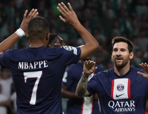 PSG, with a goal from Lionel Messi, draw against Maccabi Haifa