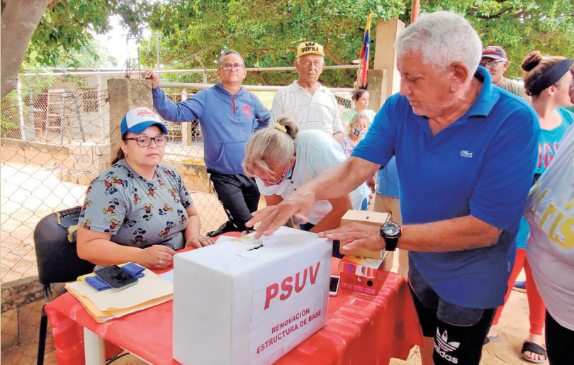 PSUV will hold elections for its leaders this Saturday