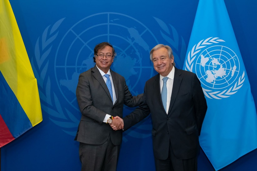 Petro-Guterres Summit: defense of total peace and criticism of drug policy