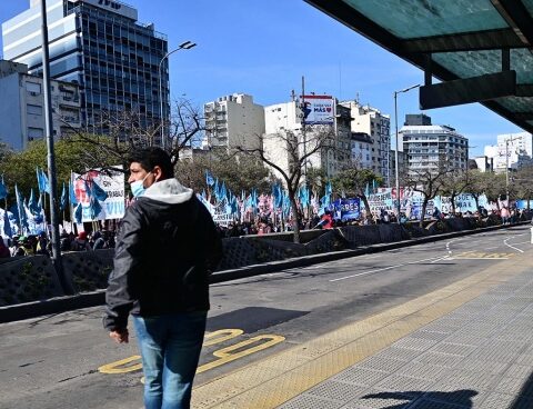 Piquetera Unit mobilizes to Social Development at the start of a new plan of struggle