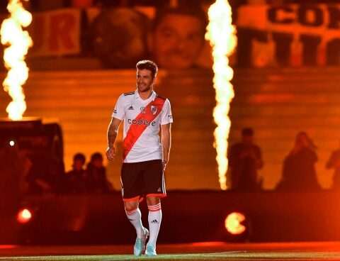 Ponzio received the affection of the people in his massive football farewell