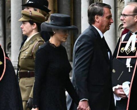 President Bolsonaro attends the funeral of Queen Elizabeth II