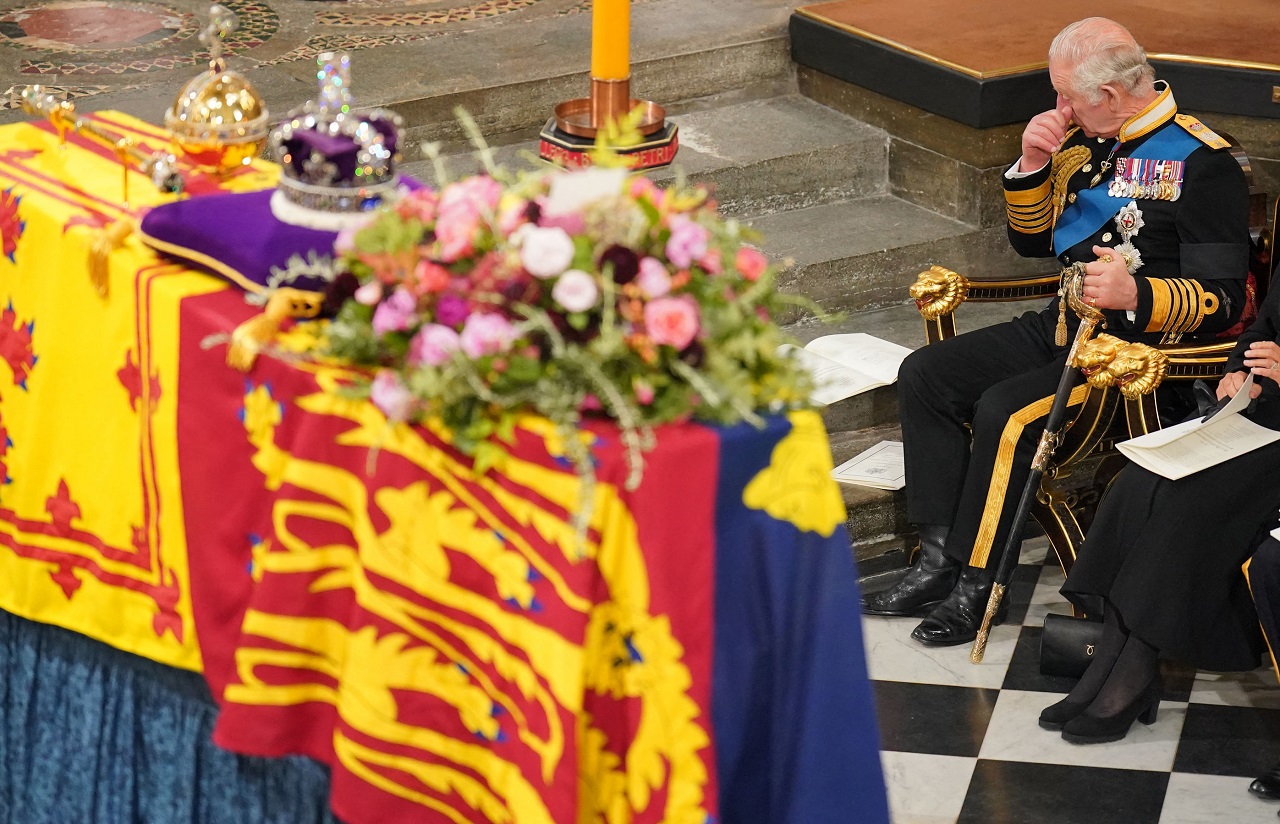 Queen Elizabeth II was already buried next to the Duke of Edinburgh