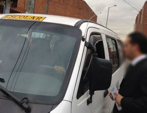 School route accident with SITP bus left seven minors injured in Bogotá