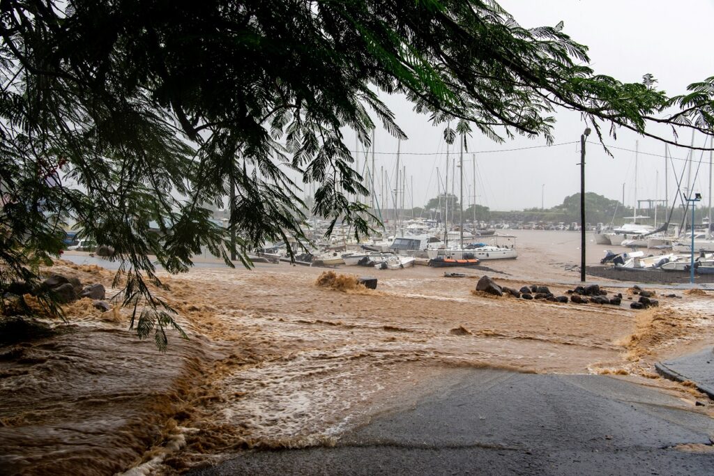 Storm Fiona becomes a hurricane as it approaches the coast of Puerto Rico