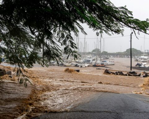 Storm Fiona becomes a hurricane as it approaches the coast of Puerto Rico