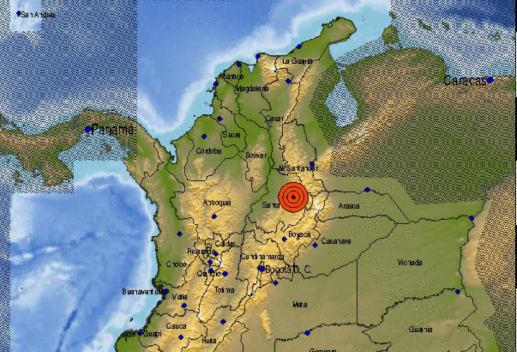 Strong tremor of 5.0 degrees was recorded in Santander this Monday