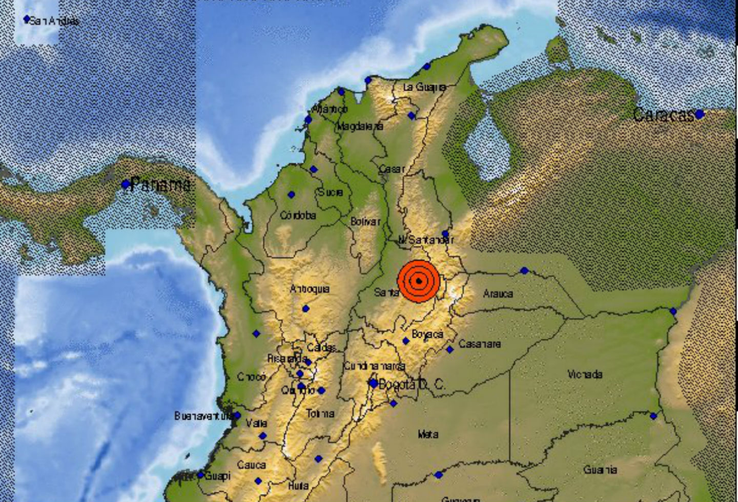 Strong tremor of 5.0 degrees was recorded in Santander this Monday