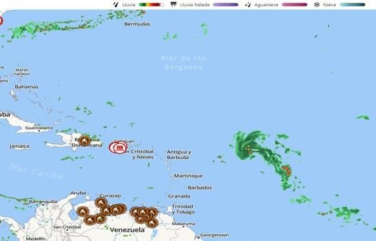 System maintains probability of 60% of cyclone in Antilles