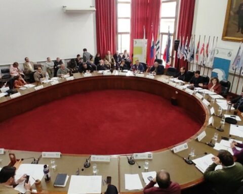 The Congress of Mayors received the president of Antel to learn about the company's plans at the national level