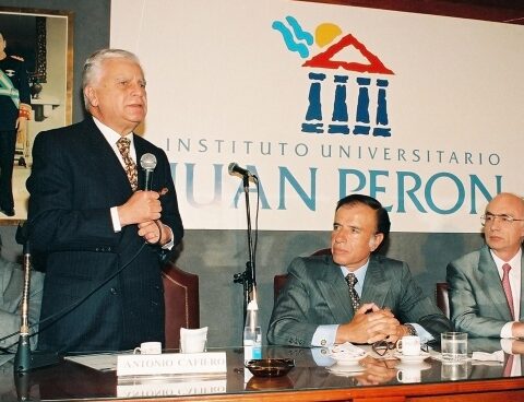 The PJ will pay tribute to Antonio Cafiero for the 100th anniversary of his birth