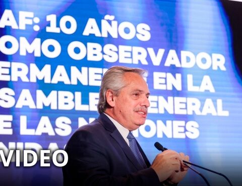 The President called for an end to "blockades in Latin America"