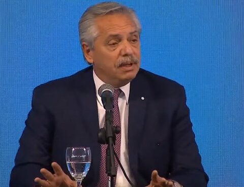 The President visits Santiago del Estero