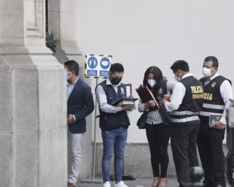 The Prosecutor's Office completes the diligence in the Palace and takes away the security cameras for the Yenifer Paredes case