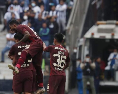 The 'U' defeats Alianza Lima in the return of Jefferson Farfán