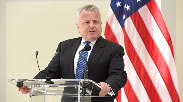 The US ambassador to Russia leaves Moscow after three years of mission