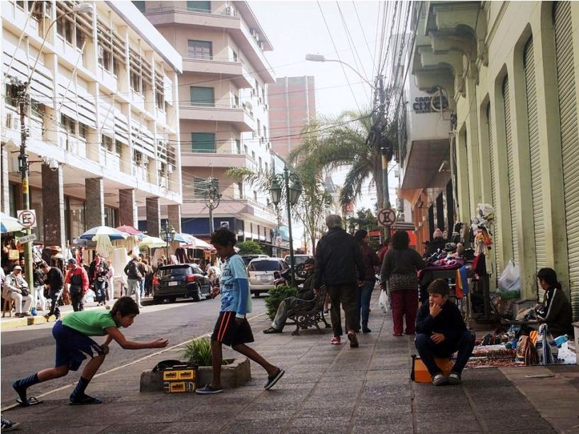 The news of Asunción: An uninhabited, abandoned and insecure downtown