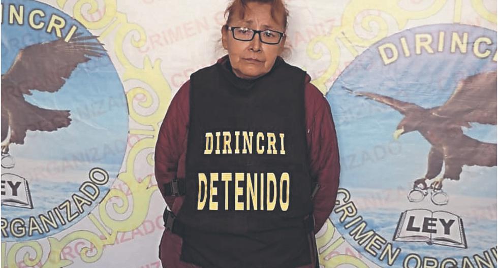 They capture a 65-year-old woman who sold drugs in Huancayo markets