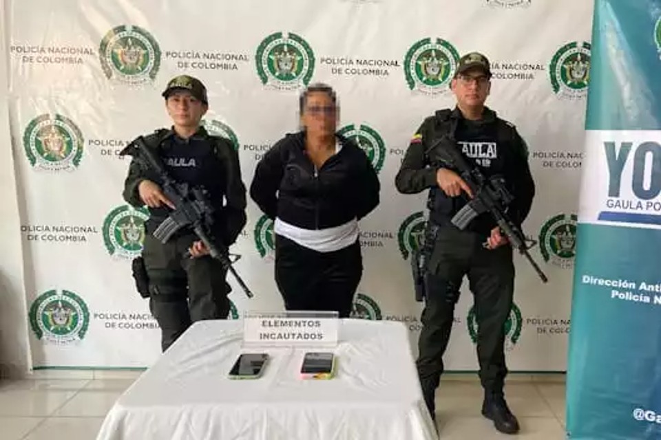 They capture a woman who stole a baby from a Venezuelan and then abandons it in Bucaramanga