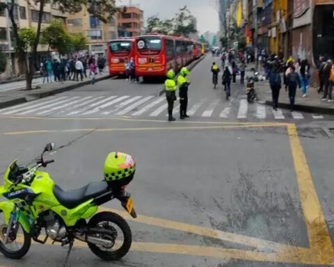 They denounce even robberies in today's protests on Caracas Avenue, in Bogotá