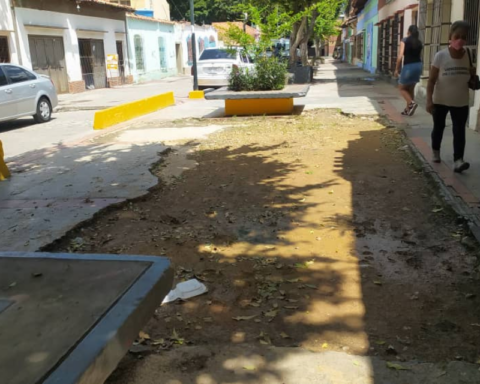 They denounce that the streets of the Central Helmet of La Vega are in frank deterioration